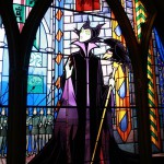 vitrail inspiré d'un film Disney